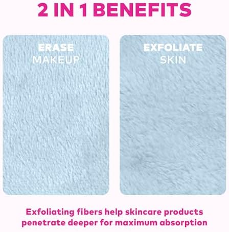 The Original MakeUp Eraser PRO, Effortlessly Remove All Makeup Using Only Water, Including Waterproof Mascara, Eyeliner, Foundation, Lipstick, Sunscreen,and More! Apricot, 1ct