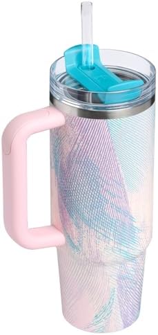 STANLEY Quencher H2.0 Flow State Tumbler, 30 oz, Sea Glass Plume