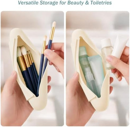 Silicone Toothbrush Travel Case, Pro Large Toothbrush Case for Traveling