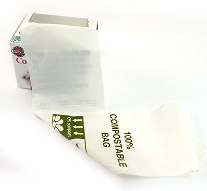 Norpro 100% Compostable Bags, 50 Count (870) , Grey