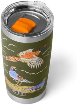 YETI Rambler 20 oz Stainless Steel Vacuum Insulated Tumbler w/MagSlider Lid