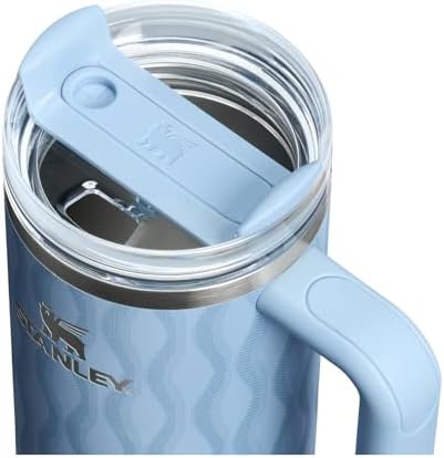 STANLEY Quencher H2.0 Flow State Tumbler, 30 oz, Slate Blue Drift
