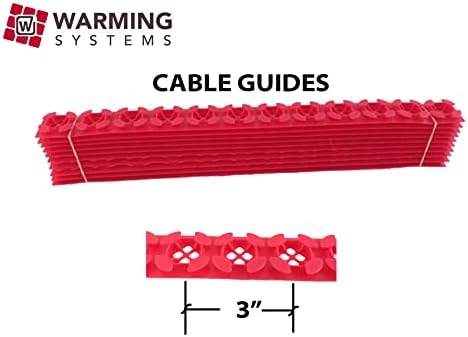 80 Sqft Warming Systems 120 V Electric Tile Radiant Floor Heating Cable