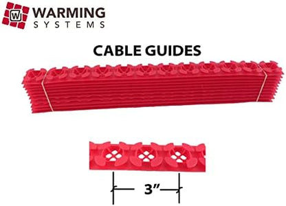 80 Sqft Warming Systems 120 V Electric Tile Radiant Floor Heating Cable