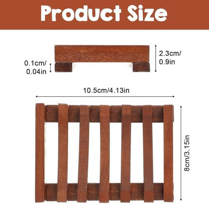 Wood Soap Holder for Shower Teak Soap Dish Teak Wood By HTB Soaps Tray for Shower Kitchen Sink Sink Bathroom Bathtub Extend Soaps Life and Keep Dry