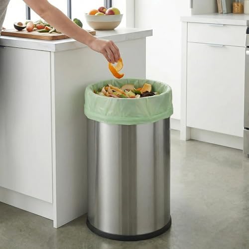 Compostable Bags, 13 Gallon, 128 Count, 49.2 Liter