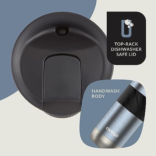 Contigo Byron Vacuum-Insulated Stainless Steel Travel Mug with Leak-Proof Lid