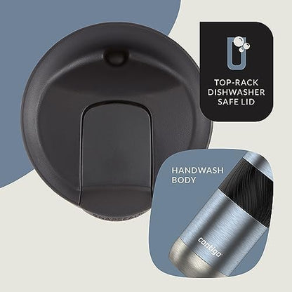 Contigo Byron Vacuum-Insulated Stainless Steel Travel Mug with Leak-Proof Lid