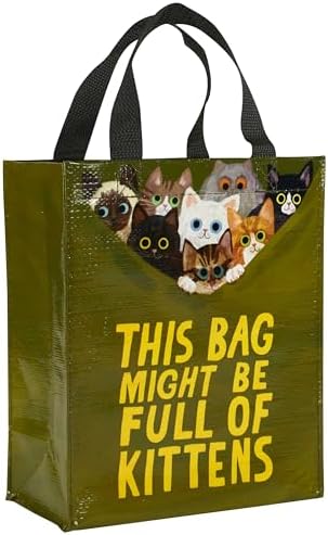Blue Q Handy Tote Bag - Funny Reycled & Reusable Tote Bag