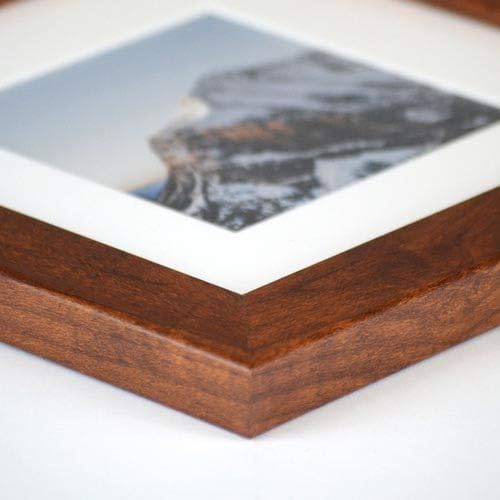 Frame It Easy 33 x 26 Russet Wood Frame