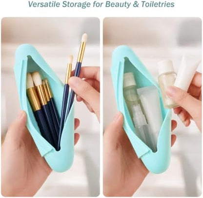 Silicone Toothbrush Travel Case, Extra Large Toothbrush Case for Traveling