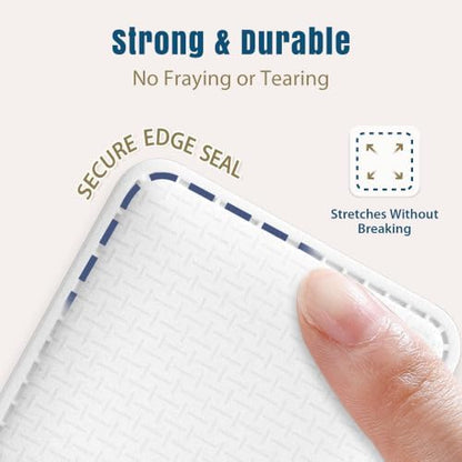 Ourmed Life Large Cotton Pads for Face, 3 x 3 Makeup Remover Pads, 120 ct