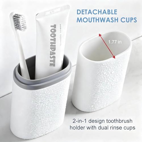 2 in 1 Portable Toothbrush & Toothpaste Travel Case