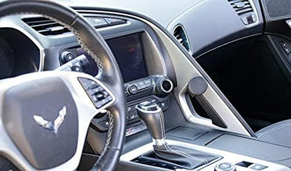 Course Motorsports DirectFit Phone Mount - Magnetic or Wireless Charging for Chevrolet Corvette 2014-19 Compatible with All Phones (Magnetic Charging Head)