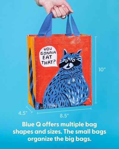 Blue Q Handy Tote Bag - Funny Reycled & Reusable Tote Bag
