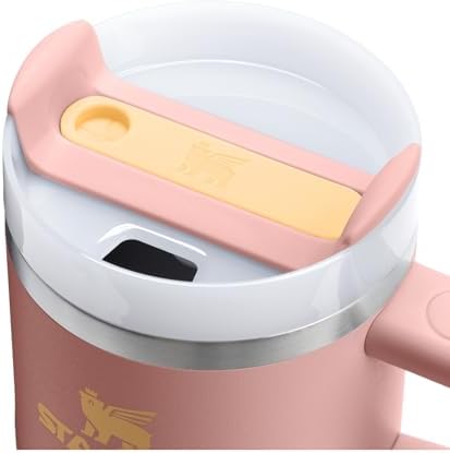STANLEY Quencher H2.0 Flow State Tumbler, 20 oz, Peach Rose