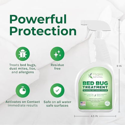 Hygea Natural Bed Bug Killer Spray 24 oz