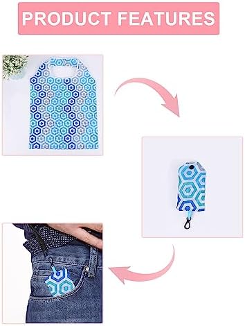 Reusable Floral Grocery Bag 35 Pack Foldable Machine Washable Bag