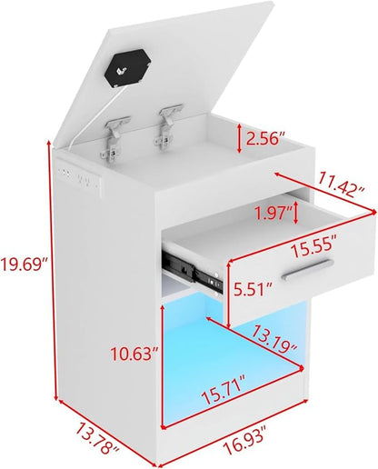 Auromie Set of 2 Nightstand