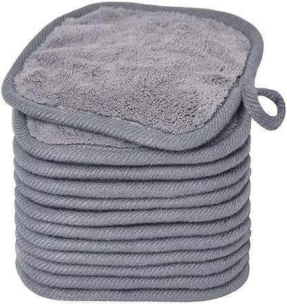Makeup Remover Cloths Face Pads Reusable Microfiber Facial Cleansing Cloths