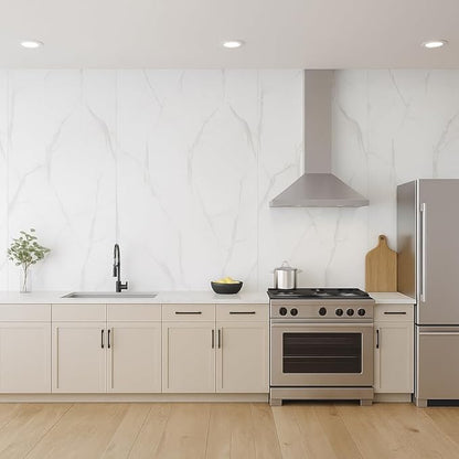 Dundee Deco Faux Marble Wall Panels - 2 ft X 4 ft - Glossy