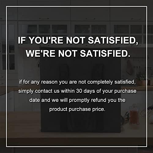 Bodaon 2-Pack Insulated Reusable Grocery Shopping Bags, Medium, Black,