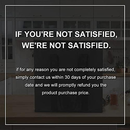 Bodaon 2-Pack Insulated Reusable Grocery Shopping Bags, Medium, Black,
