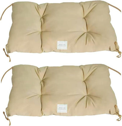 SHENGOCASE 2-Pack 8.7" x 15.7" Soft Cat Kneading Pillow Cushion Bed with Ties for Cat Dog House Perch Shelf, Pad Padding for Cage Kennel Backpack Carrier