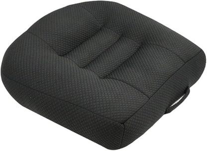 Car Booster Seat Booster Height Lifting Pad Breathable Mesh Portable Car Seat Cushion for Fatigue for Trucks, Cars, SUVs, Office Chairs, Wheelchair (Black)