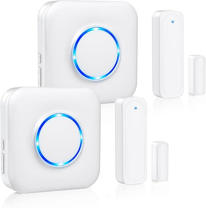 Door Chime, Satisure Wireless Door Open Contact Sensor Alarm Chime