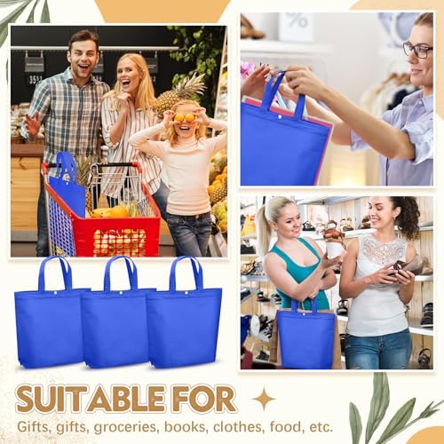 Paterr 100 Pcs Reusable Shopping Bags Bulk