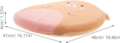 Memory Foam Car Seat Cushion with Lumbar Support Pillow for Driving and Office Chair Use, Ergonomic Back Support Pad for Long Sitting Comfort and Posture Improvement
