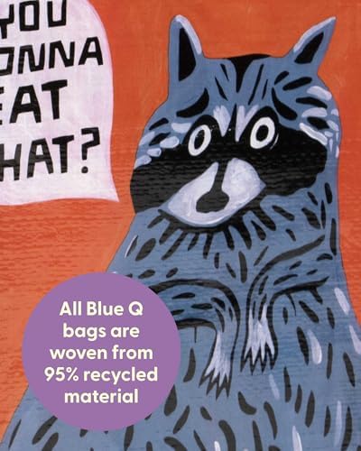 Blue Q Handy Tote Bag - Funny Reycled & Reusable Tote Bag