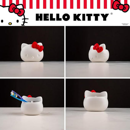 Hello Kitty Toothbrush Holder - Makeup Brushes/Pens Tumbler, (Officially Licensed Product) By Franco