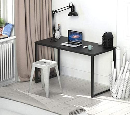 SHW Mission 40-Inch Home Office Computer Desk, Black