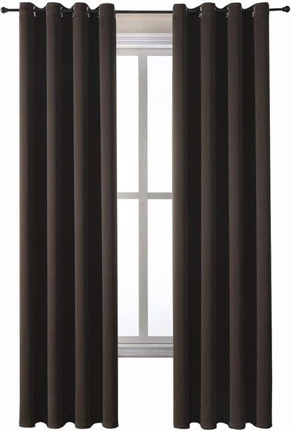 ChrisDowa Grommet Blackout Curtains