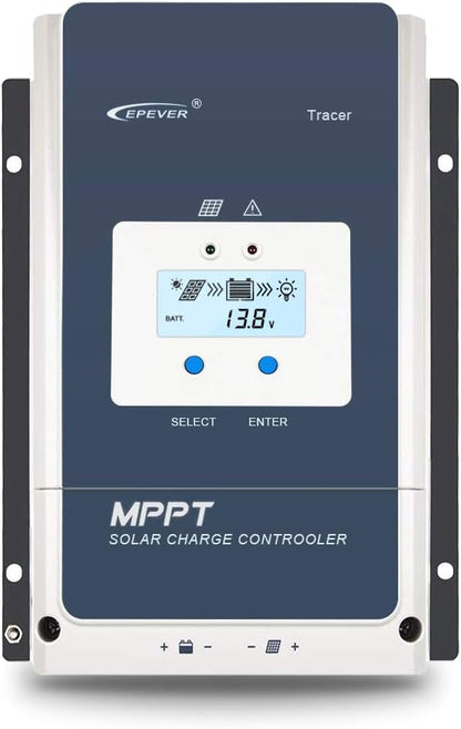 EPEVER 60A MPPT Solar Charge Controller 12V/24V/36V/48V DC Automatically