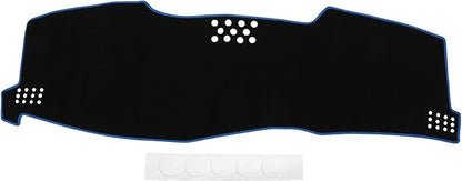 Dash Cover for Toyota Avalon Limited/XL/XLS 2005-2010 / Center Console Dashboard Cover/Non-Slip Polyester Silicone 59.84"x18.31" / 1Pcs Black Blue