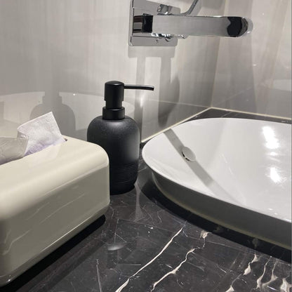 Soap Dispenser Black,Hand Soap Lotion Dispenser for Bathroom Countertop,Soap Dispenser for Kitchen.