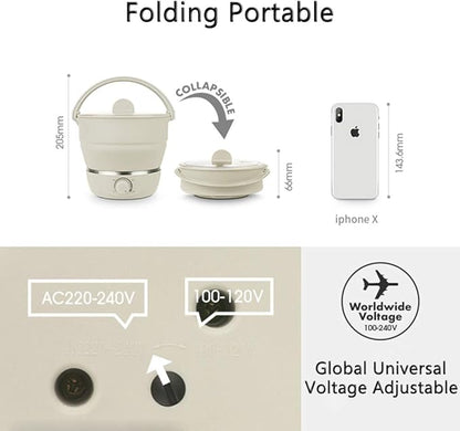 Drizzle Foldable Electric Cooker Travel Hot Pot