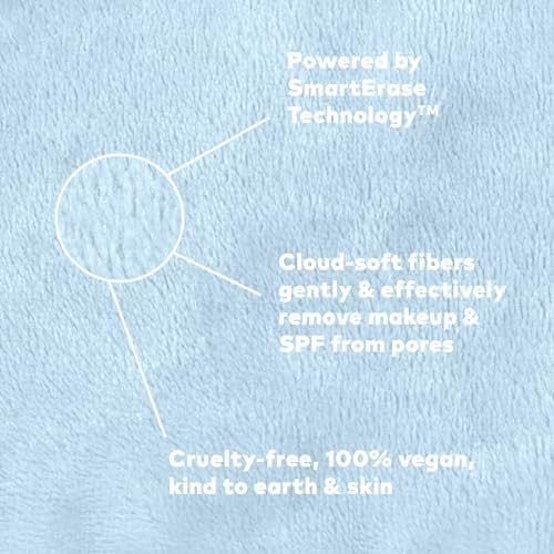 The Original MakeUp Eraser PRO, Effortlessly Remove All Makeup Using Only Water, Including Waterproof Mascara, Eyeliner, Foundation, Lipstick, Sunscreen,and More! Apricot, 1ct