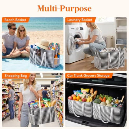 Lifewit Large Tote bag, Reusable Shopping Grocery Bags