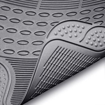 FH GROUP FH-V16404 Vinyl Floor Mats Grey