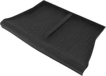 Wire Less Charging Silicone Mat, Center Console Wire Less Charging Mat Easy to Clean Anti Slip Phone Charging Silicone Pad Interior Accessories (Black W240004607)