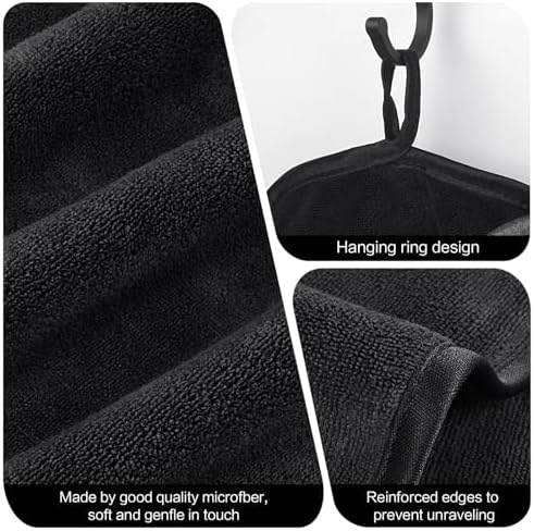 SINLAND Microfiber Facial Cloths Fast Drying Washcloth 8inch x 8inch Absorbent Face Wash Cloth Soft Makeup Remover Cloths