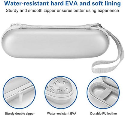 ProCase Toothbrush Travel Case for Oral-B & Sonicare -Silver