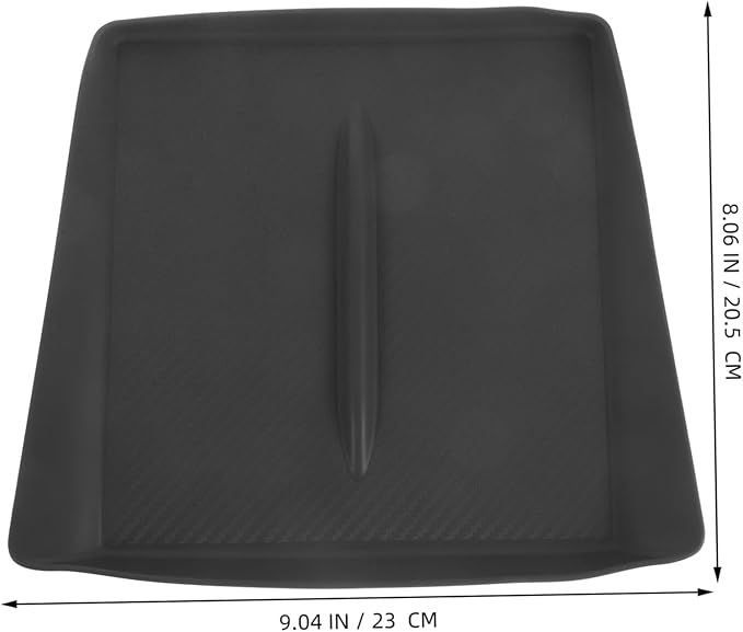 GLEAVI Center Console Cordless Charger Mat - Silicone Phone Charging Pad for Convenient Charging Sleek Design Enhancing Vehicle Interior