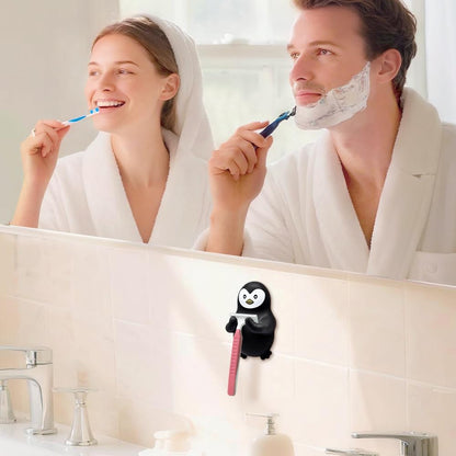 Cute Penguin Razor Holder Shower, Animals Bathroom Decor, Cute Gadgets Leg Razor Holder, Funny Bathroom Decor Accessories for Women Mom Sister Friend Wife Girlfriend, Penguin Gifts for Women