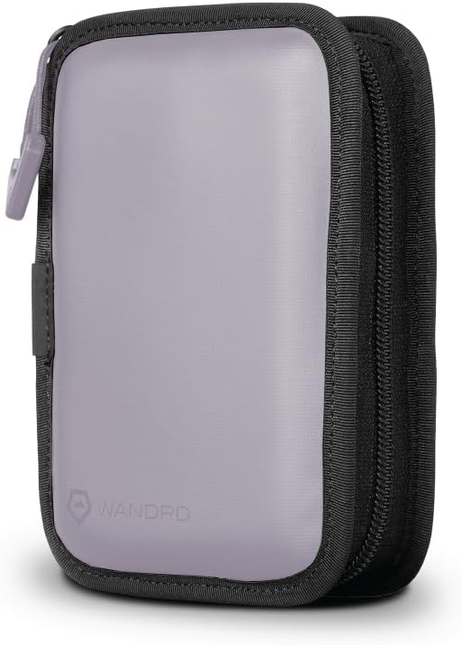 WANDRD Memory Card Case - Durable SD, Micro SD Card Holder for Creators | Camera Accessories & Electronics Organizer for Travel (Uyuni Purple)