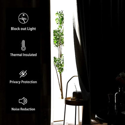JIUZHEN Blackout Curtains for Bedroom